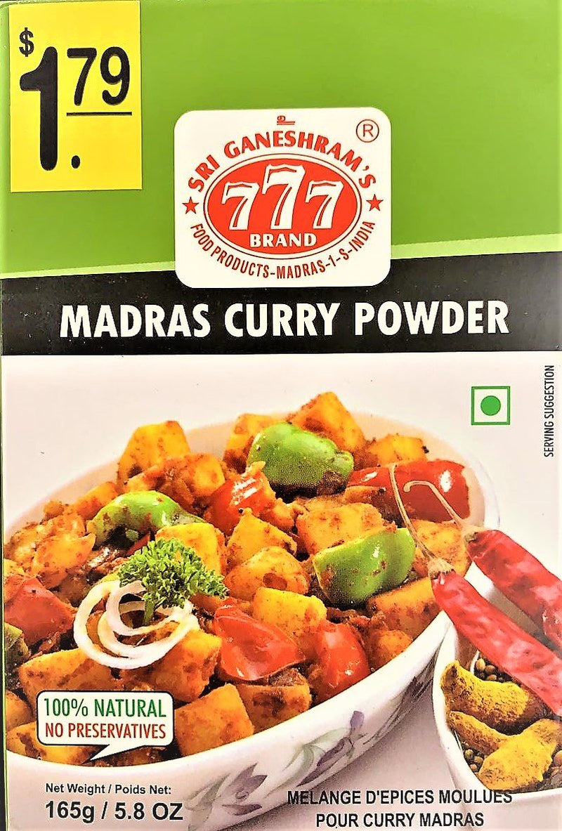 777 Madras Curry Powder 165GM