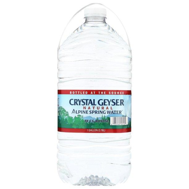 Crystal Geyser Natural Alpine Spring Water 1 Gal