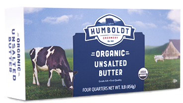 Humboldt Organic Unsalted Butter 1LB