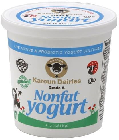 Karoun Non Fat Yogurt 4LB