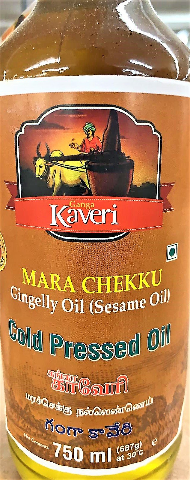 Ganga Kaveri Cold Pressed Sesame Oil 750 ML