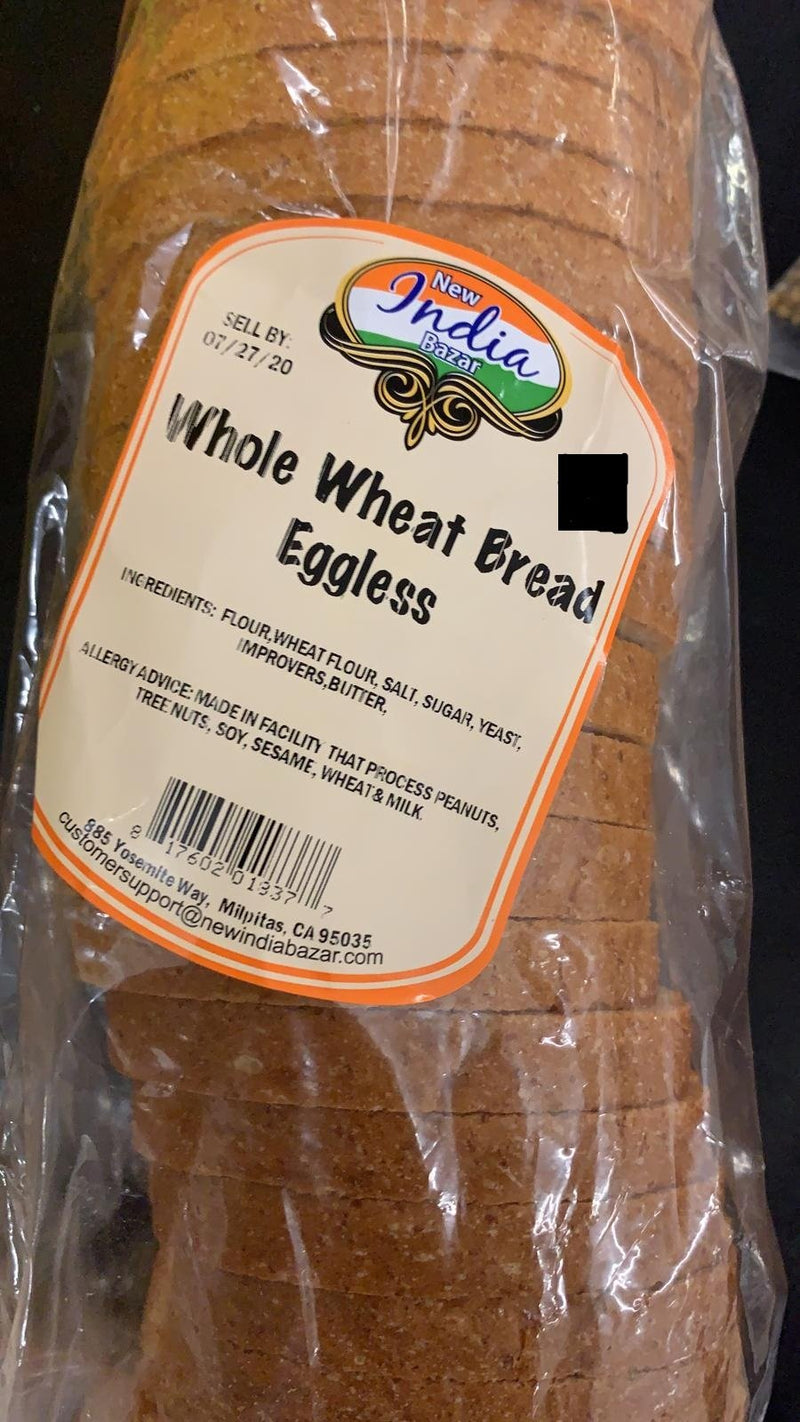 New India Bazar Whole Wheat Bread Eggless