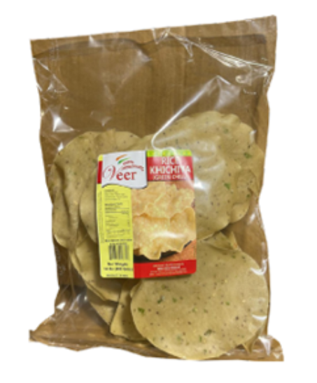 Veer Green Chilli Khichiya 400GM