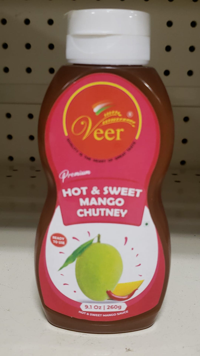 Veer Hot & Sweet Mango Chutney 260GM