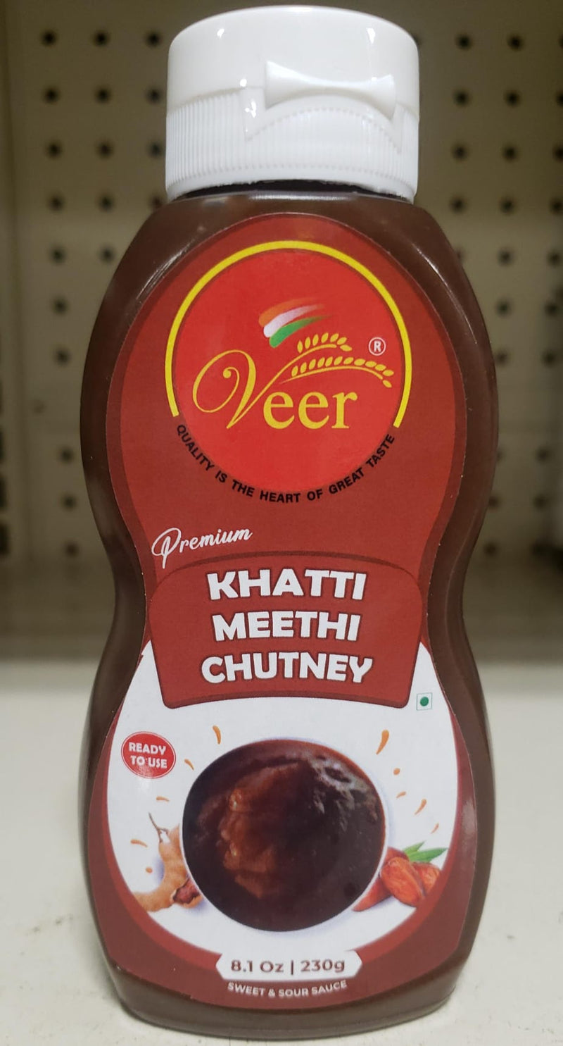 Veer Khatti Meethi Chutney 230GM
