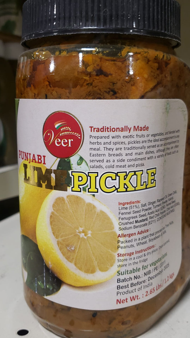 Veer Punjabi Lime Pickle 1.2KG