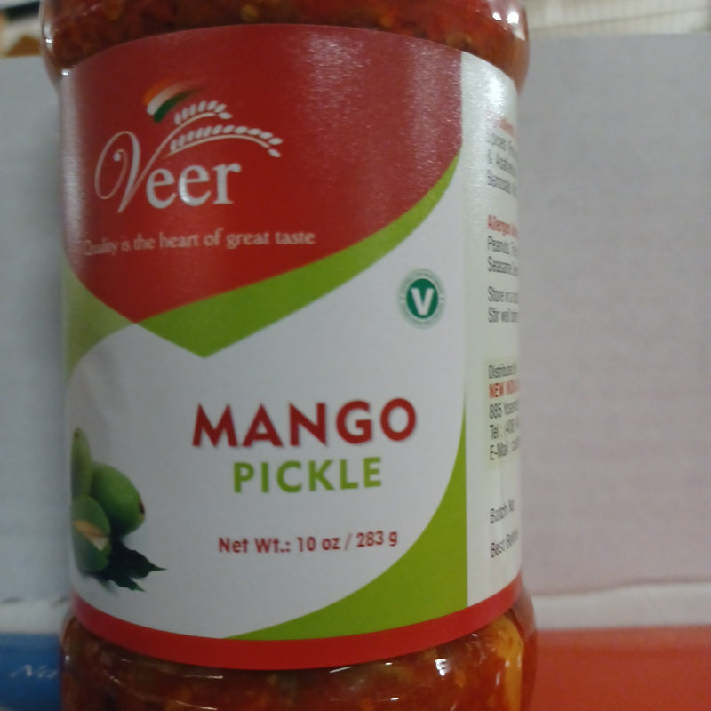 Veer Mango Pickle 10 OZ