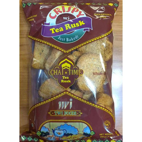 Crispy Whole Wheat Tea Rusk 200GM