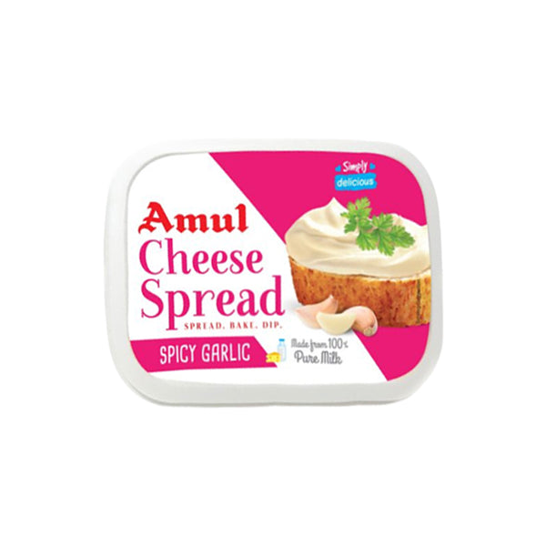 Amul Cheese Spread Spicy Garlic 200GM