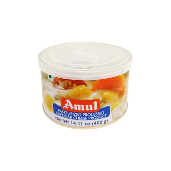 Amul Pasteurized Processed Cheddar Cheese 400GM