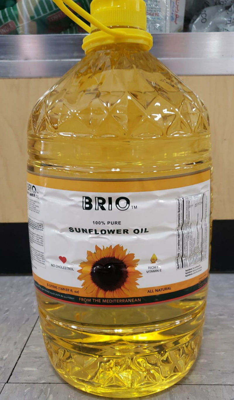 BRIO Sunflower Oil 5LTR