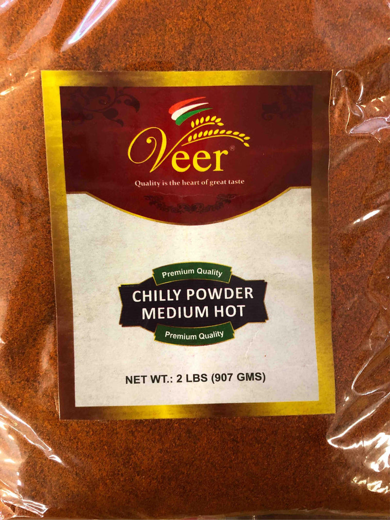 Veer Chilly Powder Medium Hot 907GM