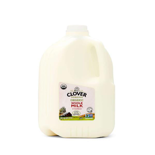 Clover Organic Whole Milk 1Gallon