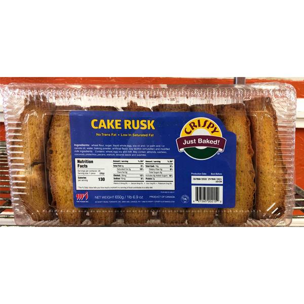 Crispy Cake Rusk 650GM