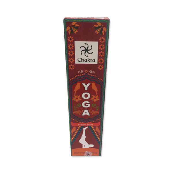 Chakra Yoga Natural Incense Sticks Red 10 Count