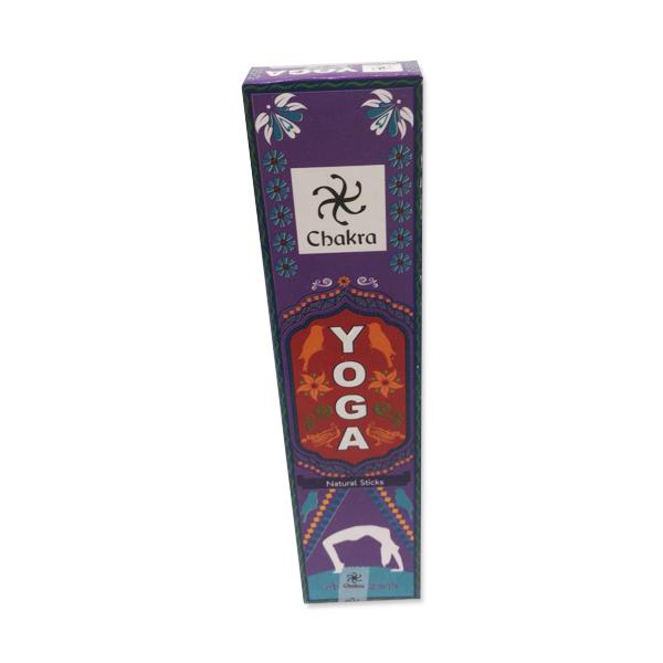 Chakra Yoga Natural Incense Sticks Violet 10 Count