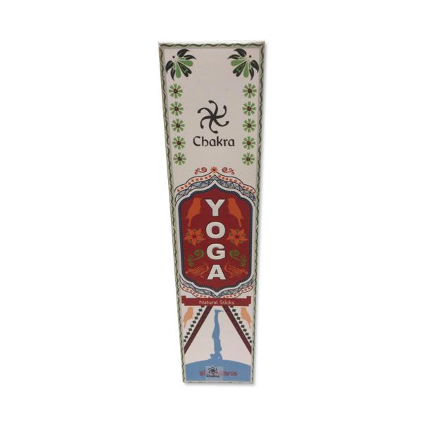 Chakra Yoga Natural Incense Sticks White 10 Count