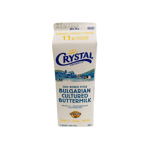 Crystal Bulgarian Cultured Buttermilk 946ML