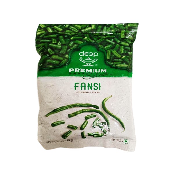 Deep Premium Fansi Cut French Beans 340GM