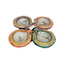 Diya with Table & Wax 4PC