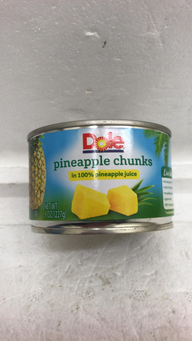 Dole Pineapple Chunks 8OZ
