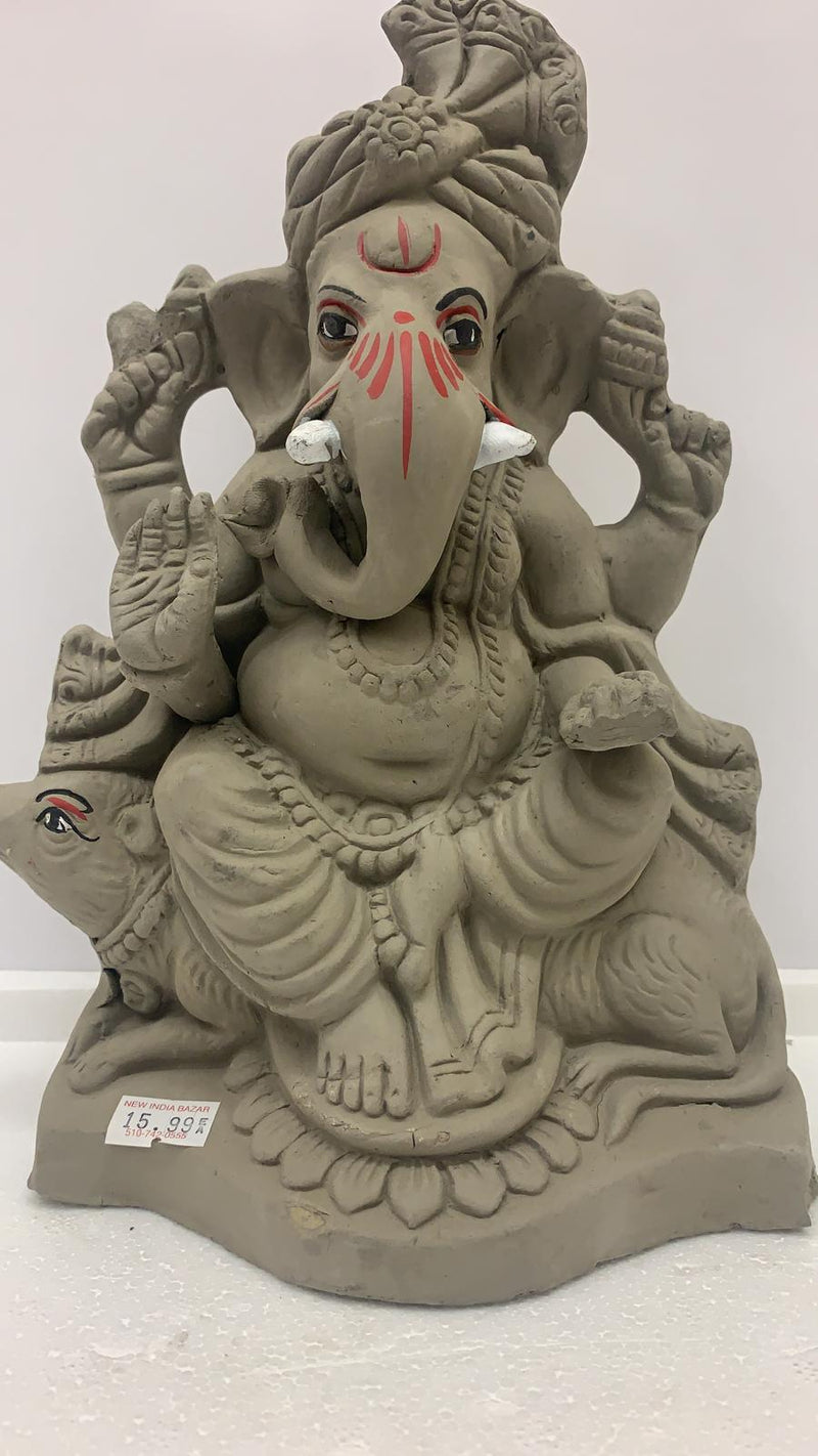 Ganesh Idol Grey