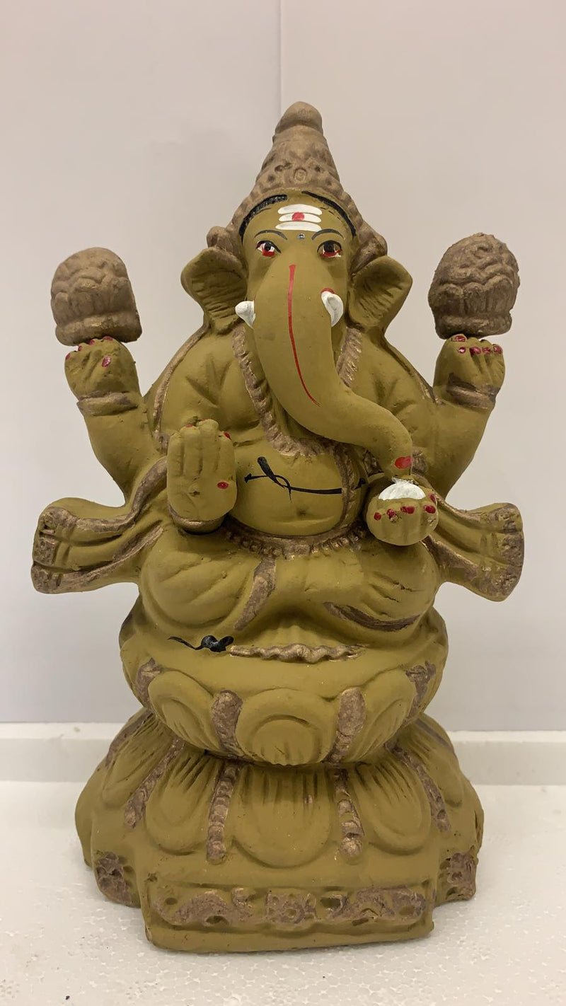 Ganesh Idol Yellow