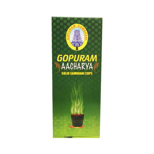 Gopuram Aacharya Solid Sambrani Cups