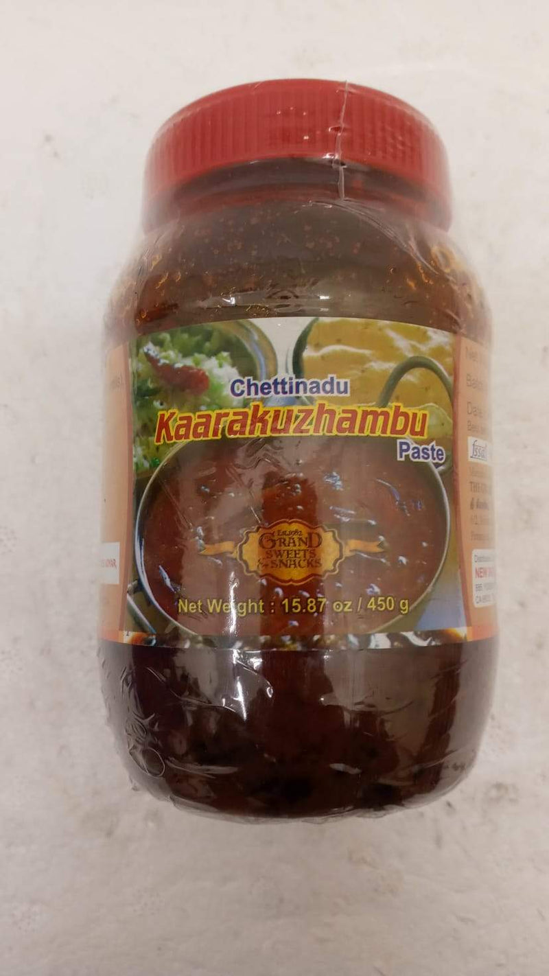 Grand Sweets & Snacks Chettinadu Karakuzhambu Paste 450GM