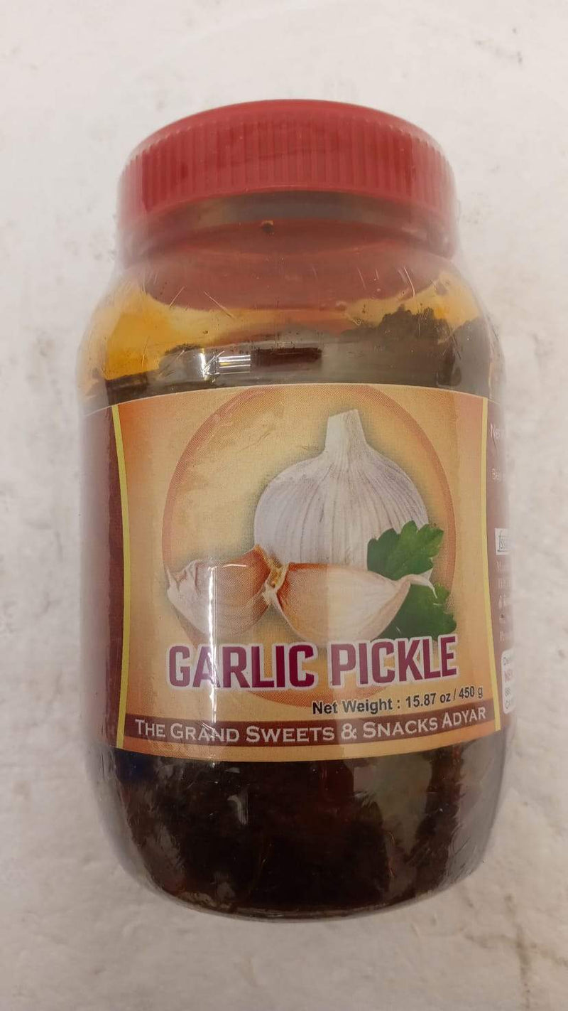 Grand Sweets & Snacks Garlic Pickle 450GM