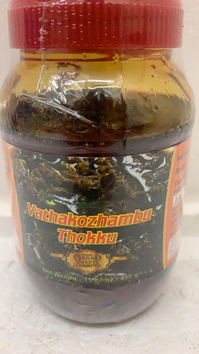 Grand Sweets & Snacks Vathakuzhambu Thokku 450GM