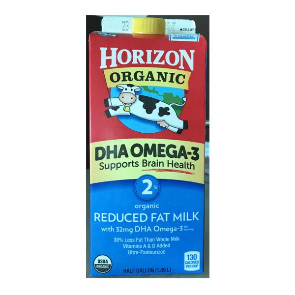 Horizon Dha Omega-3 2% Organic 1.89L