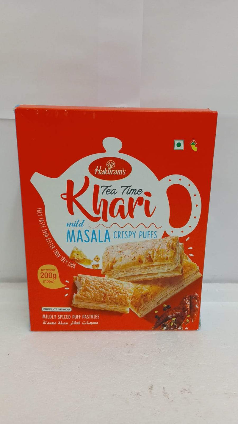 Haldiram's Khari Mild Masala Crispy Puffs 200GM