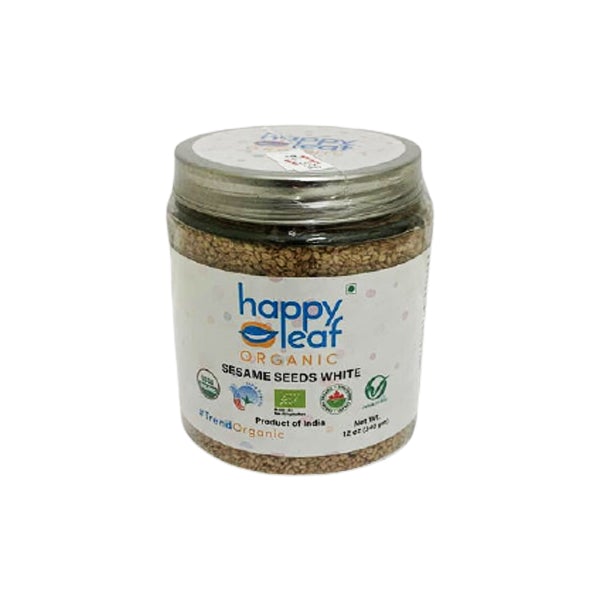 Happy Leaf Sesame Seeds White 12OZ