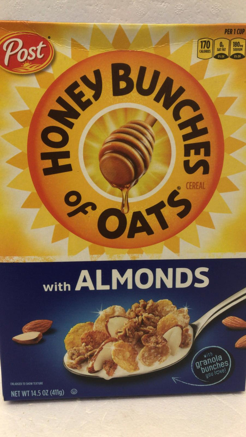 Post Honey Bunches Of Oats With Almonds 411GM