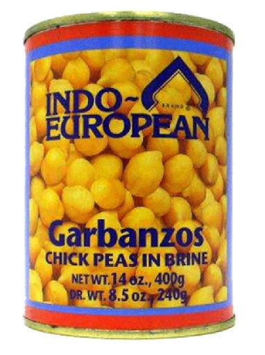 Indo European Chick peas in Brine 400GM