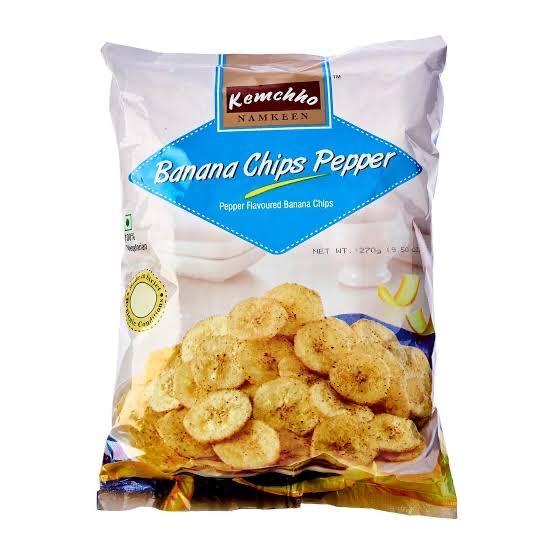 Kemchho Banana Chips Pepper 270GM