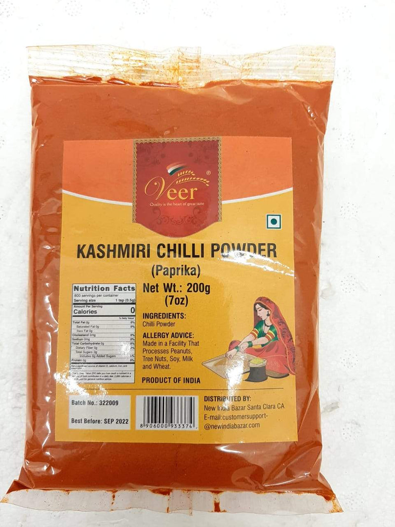Veer Kashmiri Chilli Powder 200GM