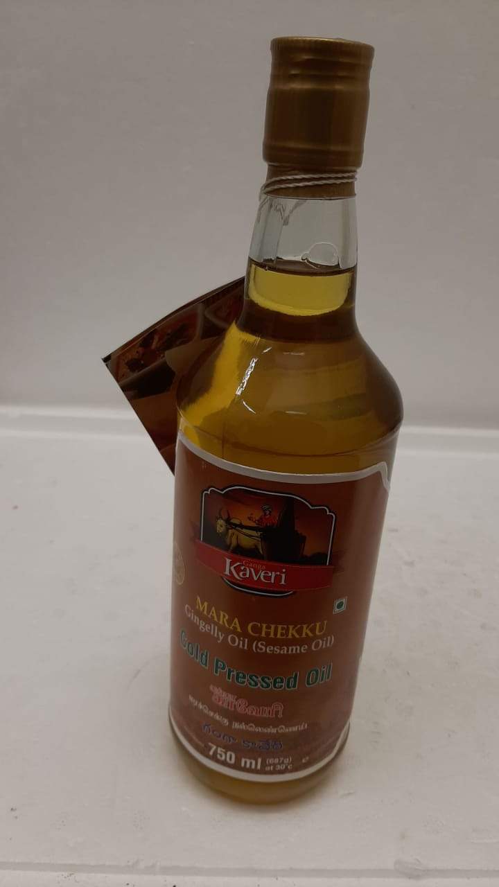 Kaveri Mara Chekku Gingelly Oil 750ML