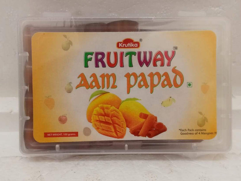 Krutika Fruitway Aam Papad 100GM