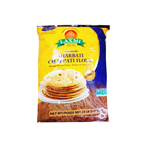 Laxmi Sharbati Chappati Flour 20LB