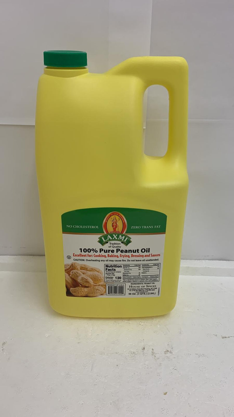 Laxmi 100% Pure Peanut Oil 2.84L