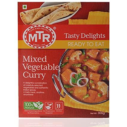 MTR Rte Mixed Veg Curry 300GM