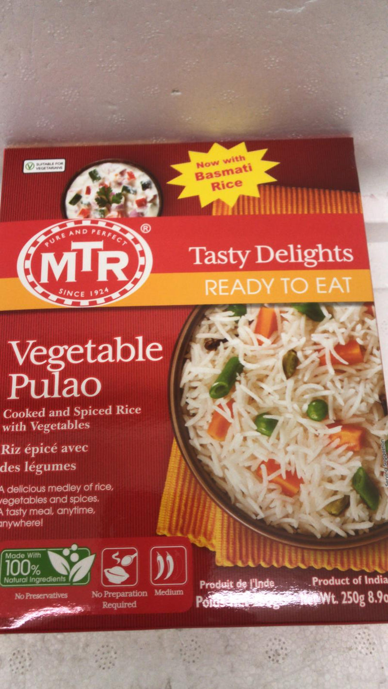 MTR Ready to Eat Vegetable Pulao 250GM