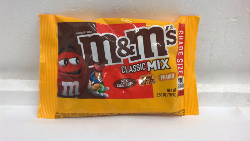 M & M 's Classic Mix 2.50 OZ