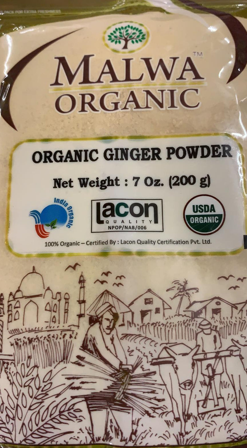 Malwa Organic Ginger Powder 200GM