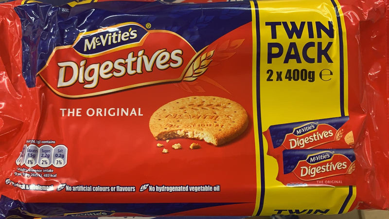 Mcvities Digestive Biscuits Twin Pack 400GM