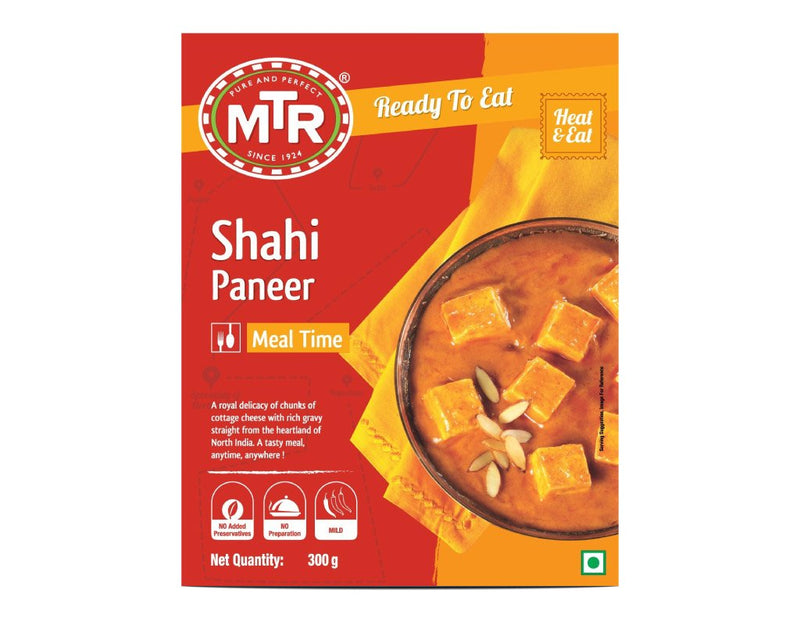 Mtr Rte Shahi Paneer 300GM