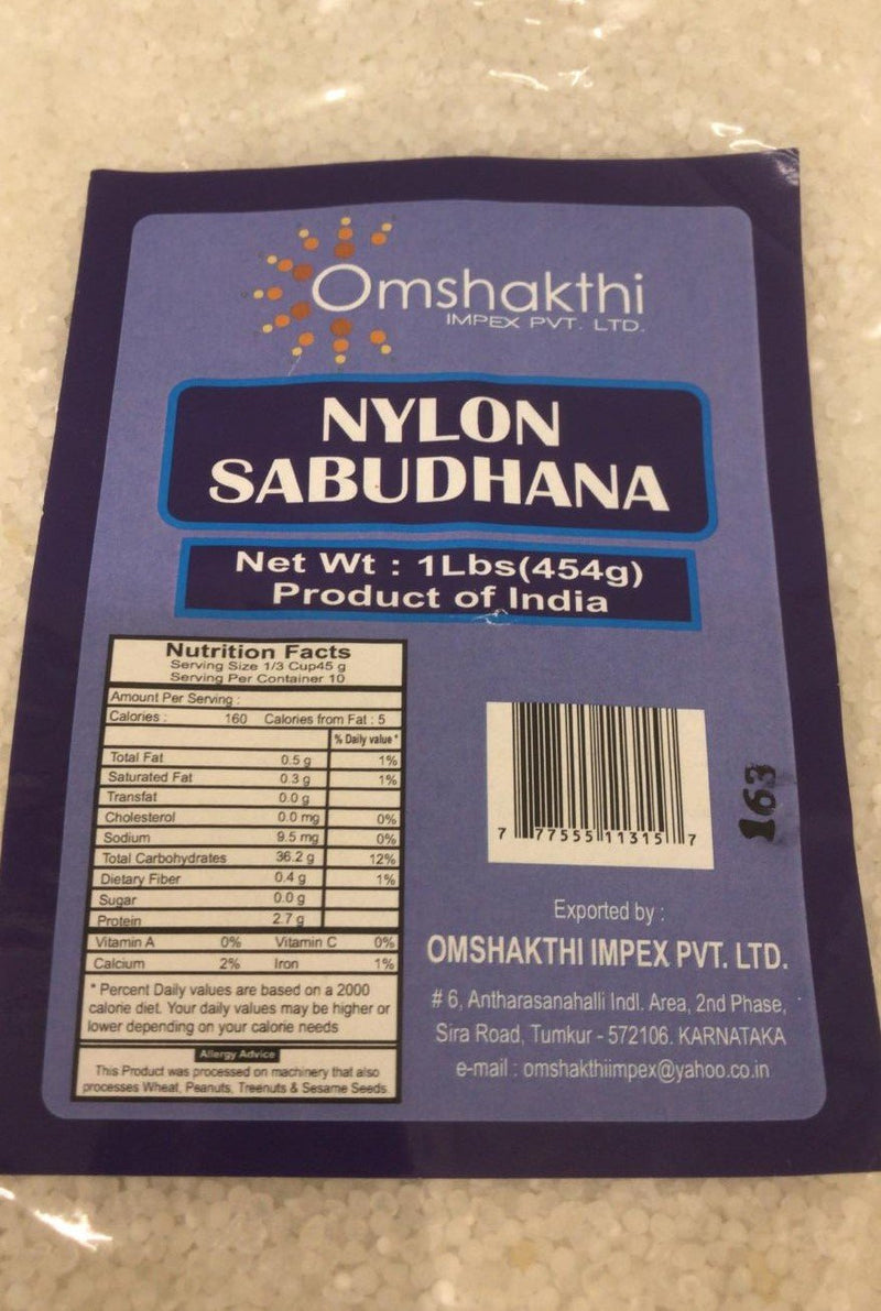 Om Shakthi Nylon Sabudhana 454GM
