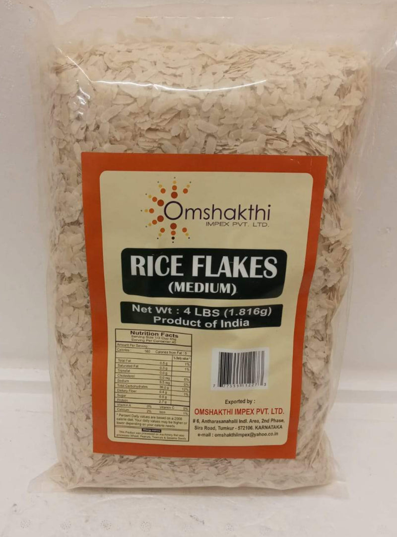 Omshakthi Rice Flakes (Medium) 4LB